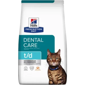 t/d Dental Care el盲inl盲盲k盲riruoka kissalle 3kg