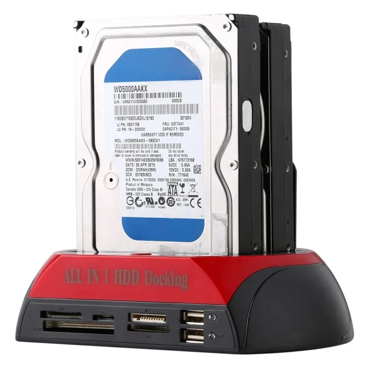 Telakointiasema 2.5/3.5″ SATA/IDE