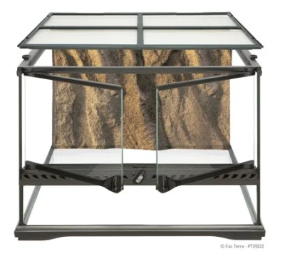 Terraario Exoterra 45*45*30cm NOUDETTAVA