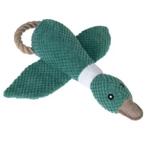 TIAKI-koiranlelu ankka köydellä P 35 x L 32,5 x K 8 cm