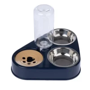 TIAKI -kolmoiskulho & vedenannostelija 2 x 200 ml