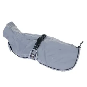 TIAKI Reflective Steel -koiran sadetakki selän pituus n. 30 cm