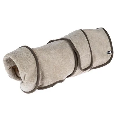 TIAKI Snuggle -kylpytakki koiralle selän pituus n. 50 cm