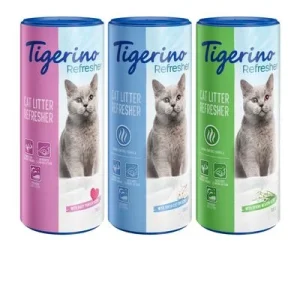 Tigerino Deodoriser / Refresher -kokeilupakkaus 3 eri tuoksua (3 x 700 g)