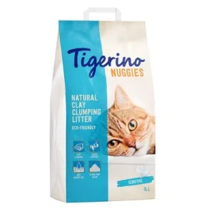 Tigerino Nuggies Sensitive kissanhiekka 14 l
