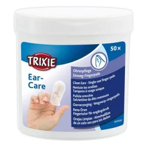 Trixie korvienpuhdistuslaput 50 puhdistuslappua