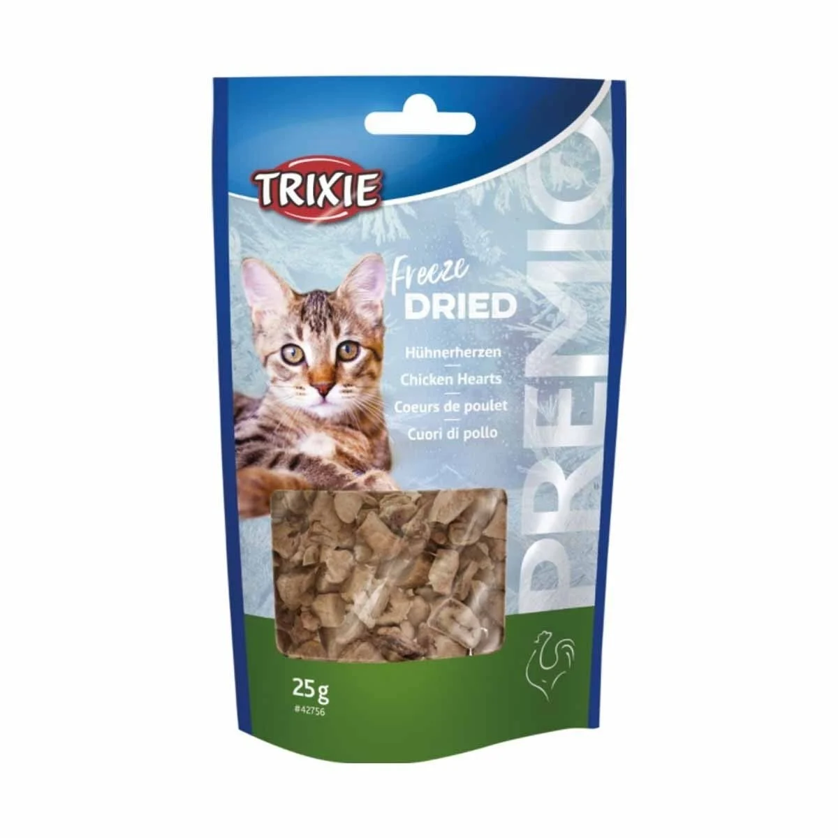 Trixie Premio Pakastekuivattu kanansydän 25g