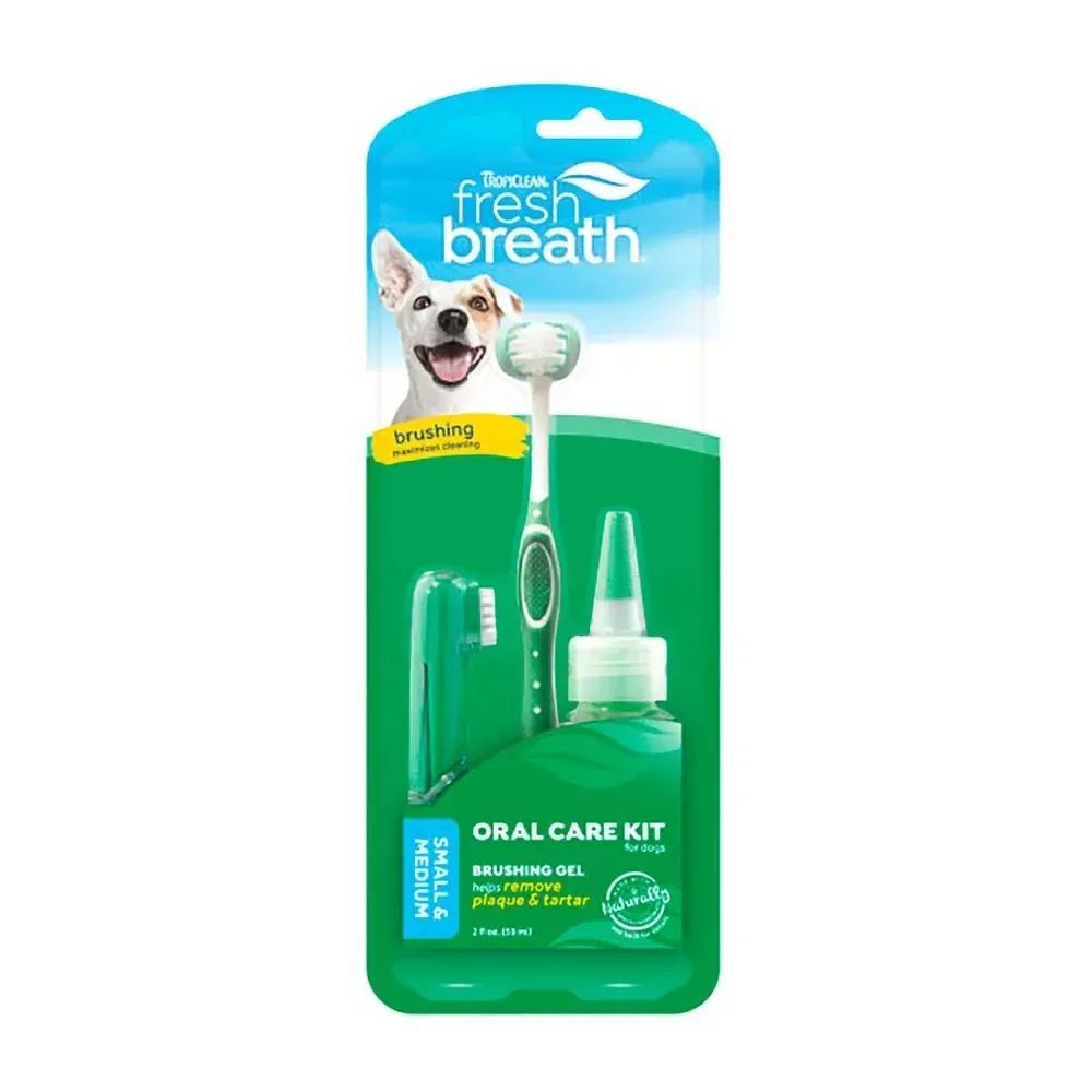 Tropiclean Oral Care Kit Pienelle Koiralle 59ml
