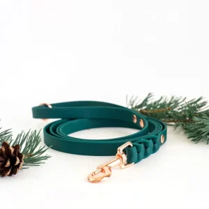 Tyylivoitto Braid hihna, smaragdi/ruusukulta