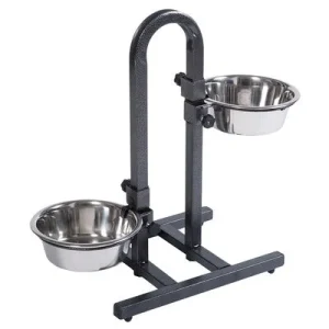 U-kuppiteline kahdella teräskupilla 2 x 1,8 l, Ø 21, K 44 cm