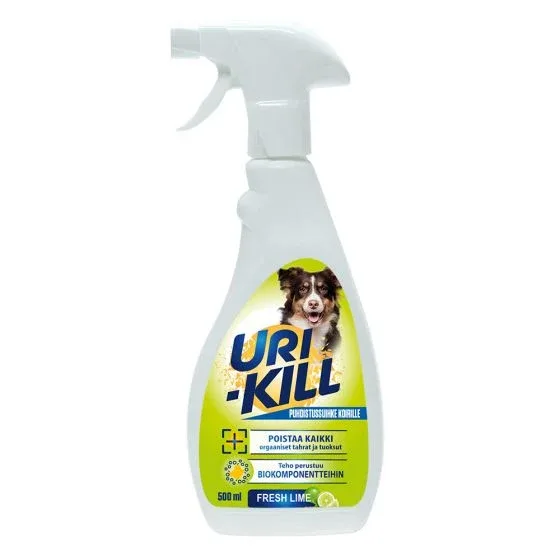 Uri-Kill Puhdistussuihke Koirille 500ml – Fresh Lime