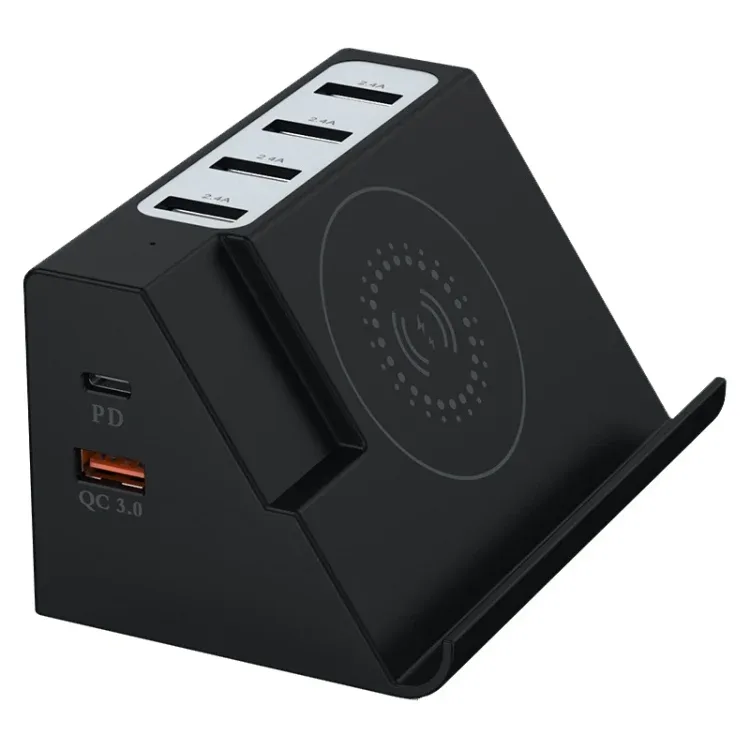 USB latausasema QI 6 Ports