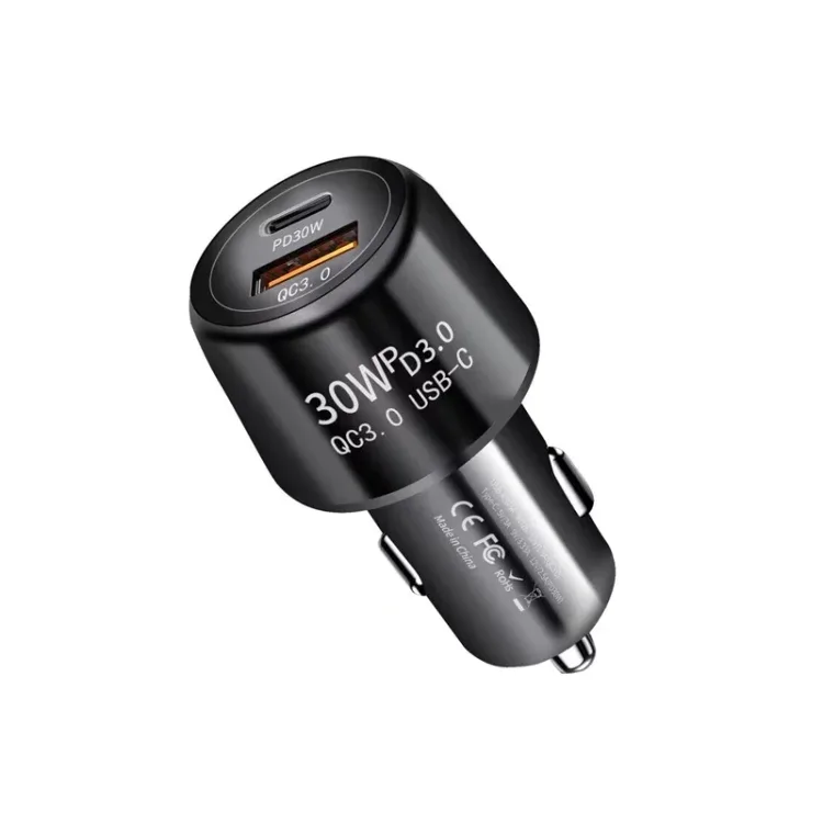 USB/USB-C-laturi (Black)