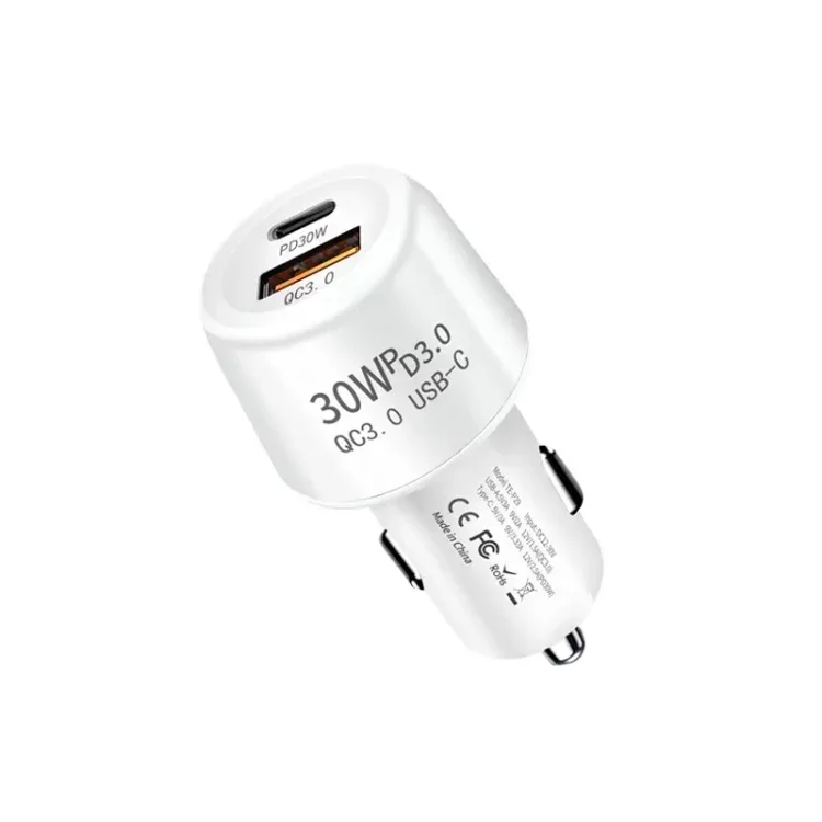USB/USB-C-laturi (White)