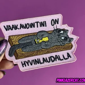 Vaakavointini on hyvinlaudalla – Kangasmerkki