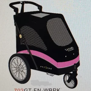 Vaihtokangas 702GT rattaisiin, Musta-Pink