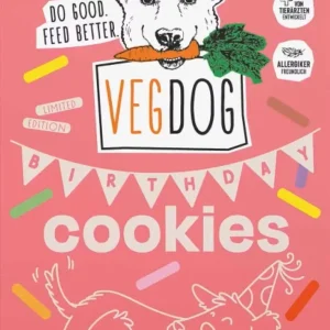 VegDog Birthday Cookies 400g