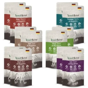 Venandi Animal Monoprotein -lajitelma 12 x 125 g lajitelma (6 makua)