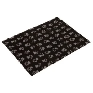 Vetbed® Isobed SL Paw -koiranpeitto, musta/harmaa P 75 x L 50 cm