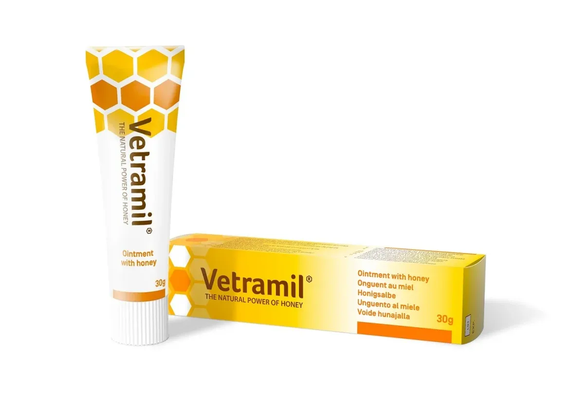 Vetramil® haavavoide – Hunajavoide haavojen hoitoon