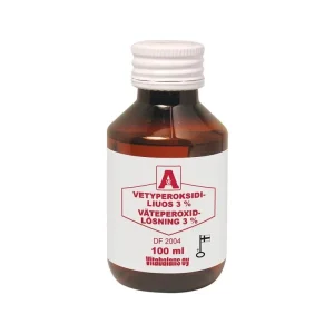 Vetyperoksidiliuos 3 % 100ml