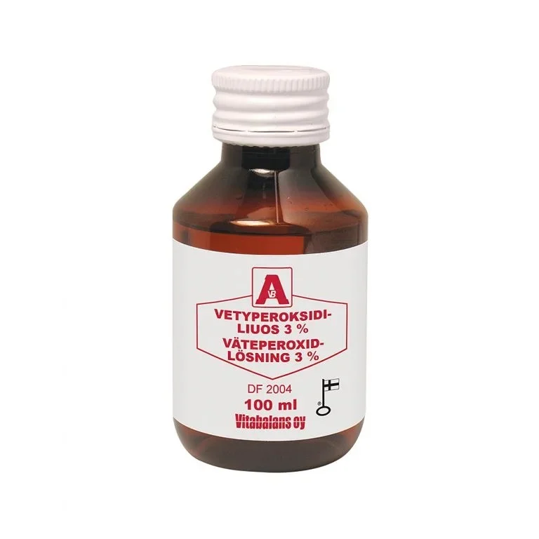 Vetyperoksidiliuos 3 % 100ml