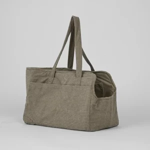 Vilda -koiran kantolaukku, taupe vakosametti
