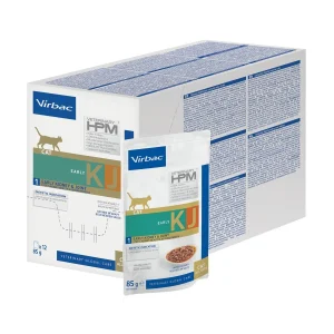 Virbac HPM Cat KJ1 wet Early Kidney & Joint 12 x 85 g
