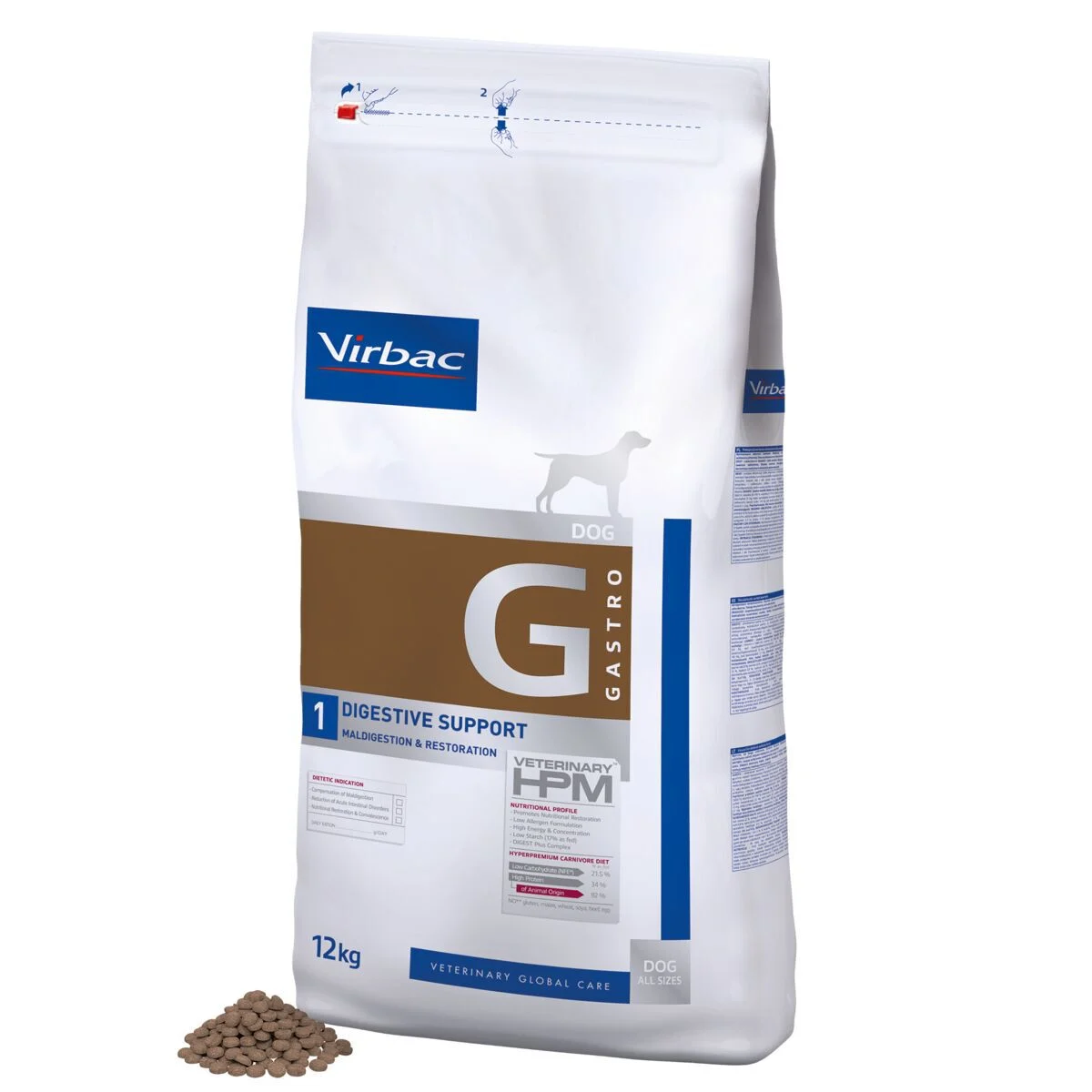 Virbac HPM Dog G1 Gastro Digestive