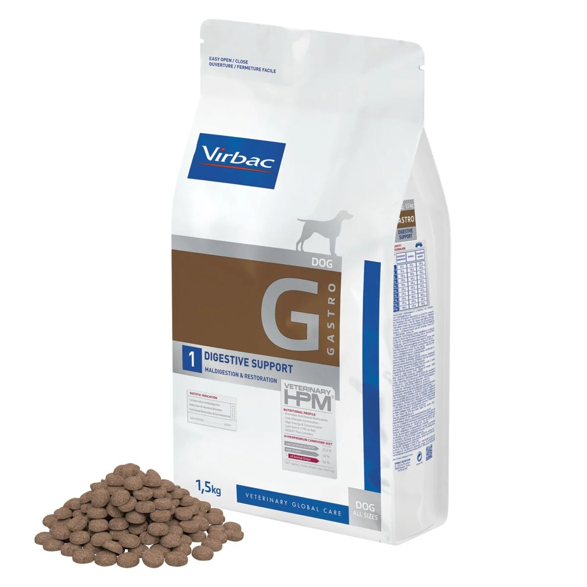 Virbac HPM Dog G1 Gastro Digestive