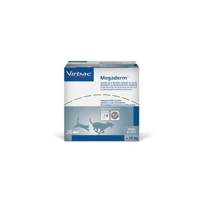 Virbac Megaderm 28 x 4 ml Kissat ja koirat <10kg
