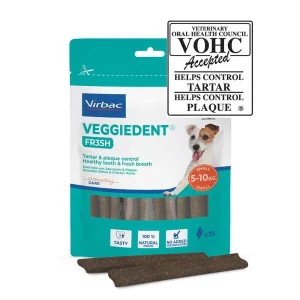 Virbac Veggiedent Fr3sh 5-10kg S 15kpl/228g
