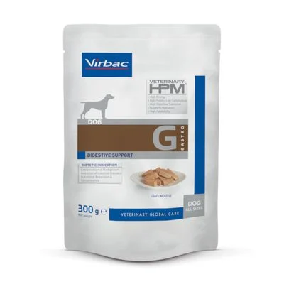 Virbac Veterinary HPM Dog Gastro Ruoansulatuskanavan tuki 9 x 300 g