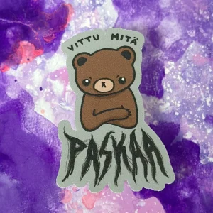 Vittu mitä paskaa – Säänkestävä tarra