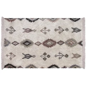 VIVARAISE Dawlish -matto – käsintehty beige ruskea berberimatto 160 x 230 cm