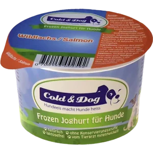 VoH Frozen Yogurt Wild Salmon Cups 100ml
