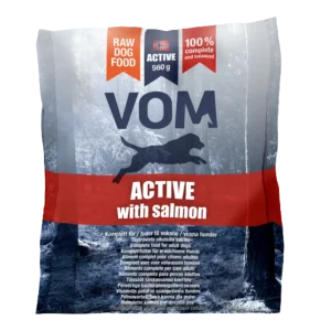 VOM Active Lohella 560 g, raakaruokapullat