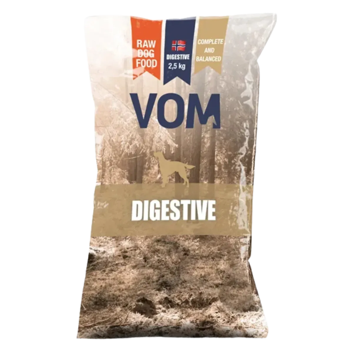 VOM Digestive raakaruokapullat 4 x 2,5 kg
