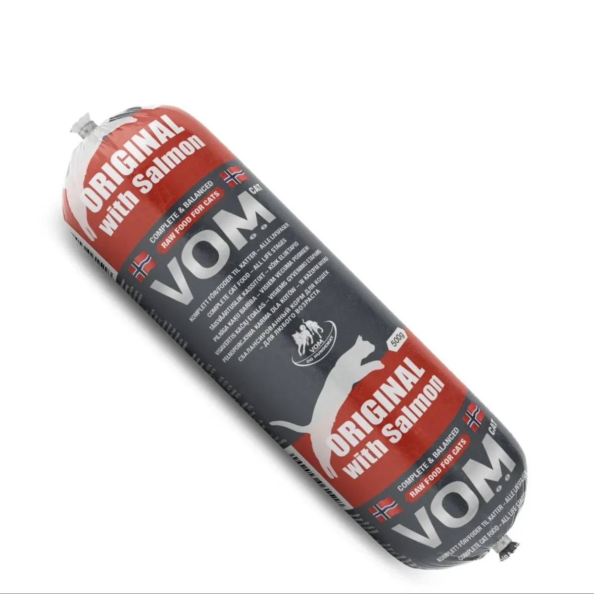 VOM Kana-Lohi kissan raakaruoka 30 x 500 g (laatikko)