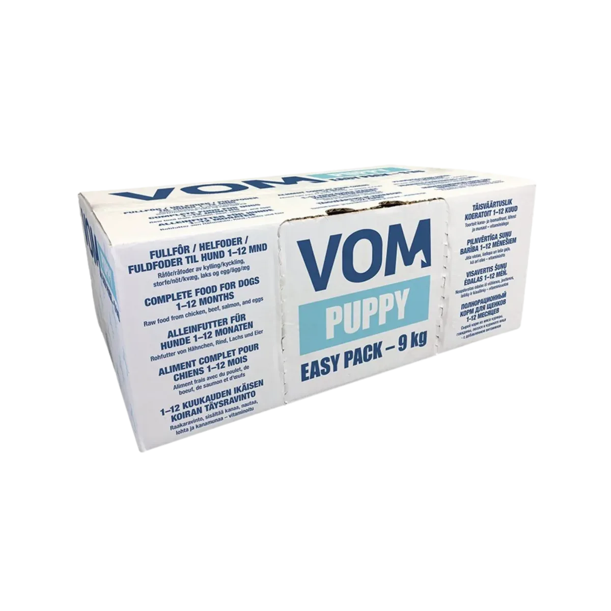 VOM Puppy Easy Pack 9 kg, raakaruoka koiranpennuille