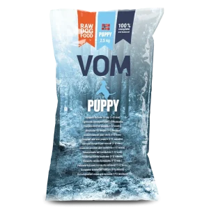 Vom Puppy pullat 2,5kg (VOM-pakastin)