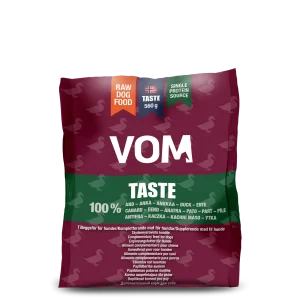 VOM Taste Ankka raakaruokapullat 15 x 560 g (laatikko)