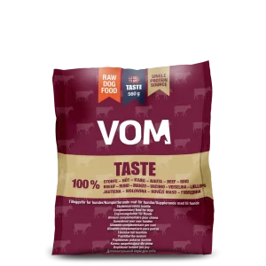 VOM Taste Nauta 560 g, raakaruokapullat