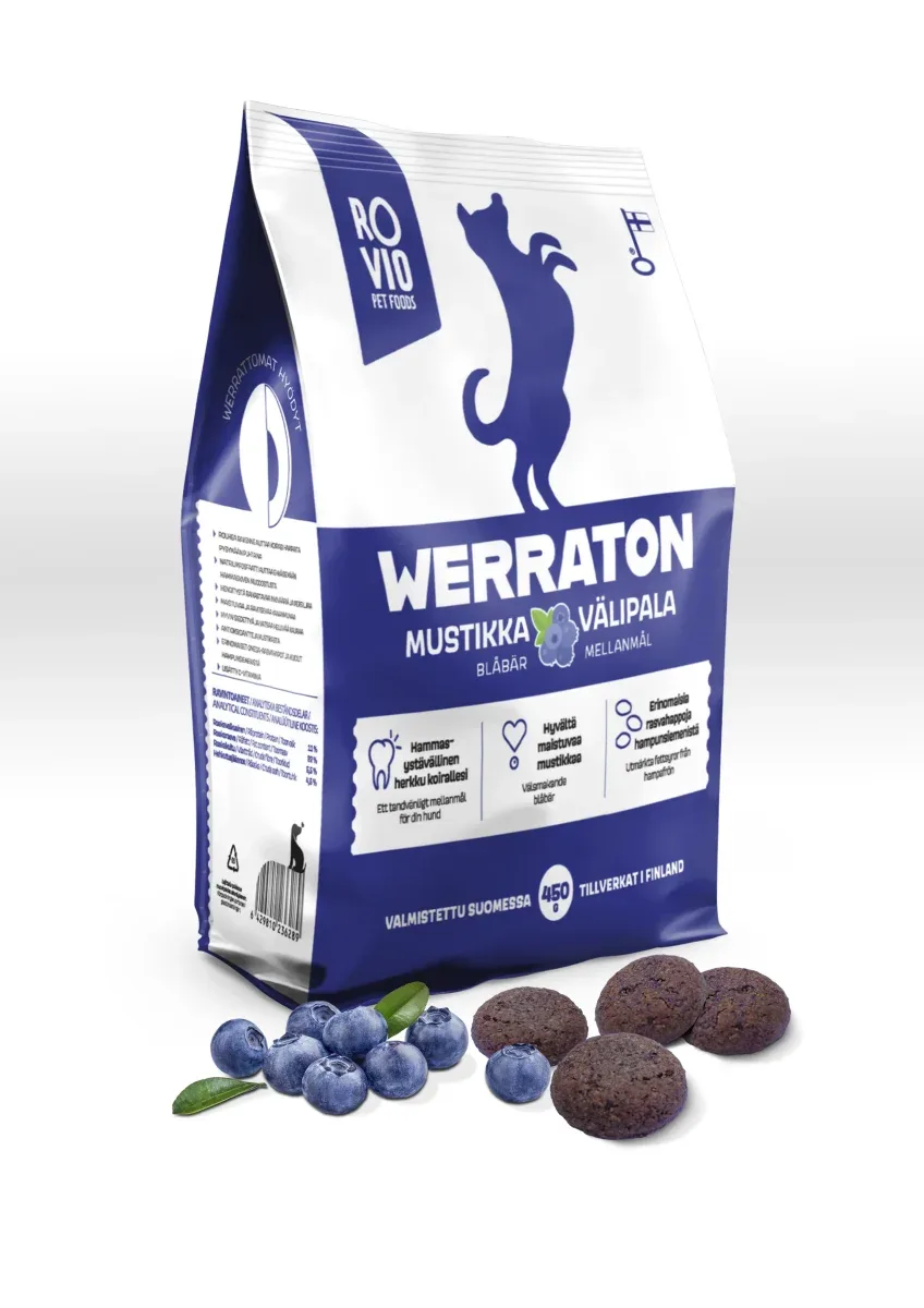 Werraton Mustikka välipala