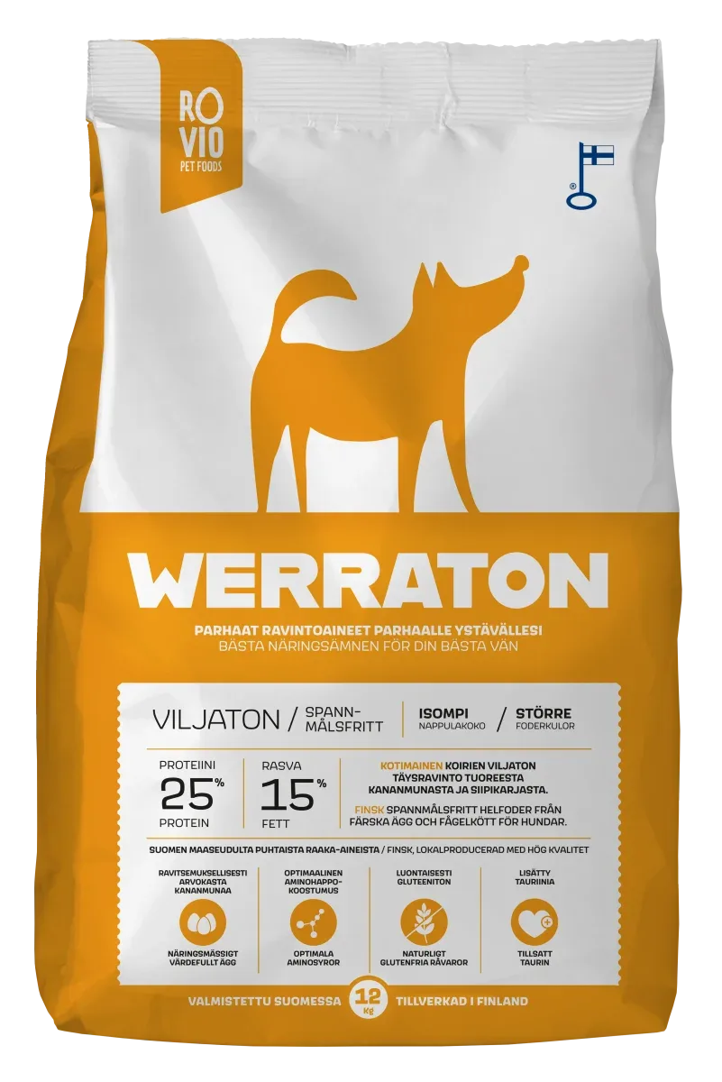 Werraton Viljaton koiranruoka