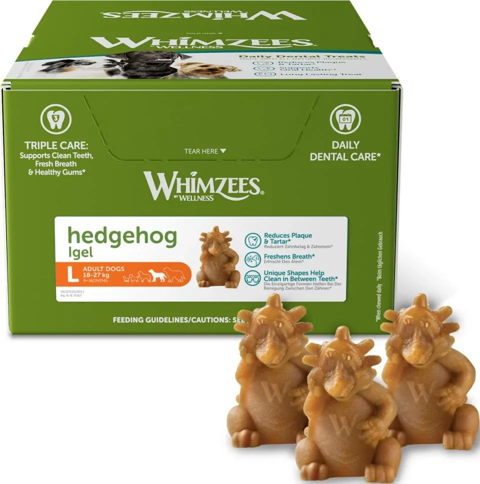 Whimzees Siili hammasherkku L – 60g