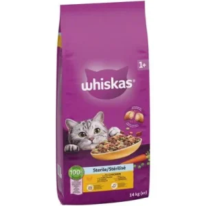 Whiskas 1+ Sterile kana 14 kg