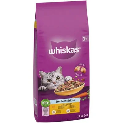 Whiskas 1+ Sterile kana 14 kg