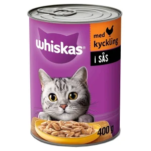Whiskas kanaa kastikkeessa 400g