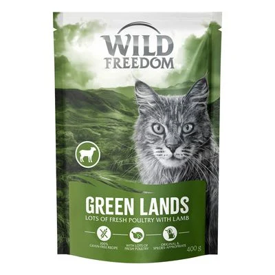 Wild Freedom Adult Green Lands karitsa – viljaton UUSI: 400 g